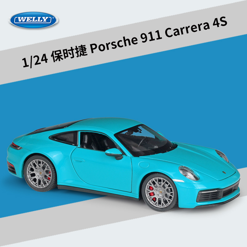 Welly Diecast 1:24 ڵ 911 Carrera 4S ùķ ..